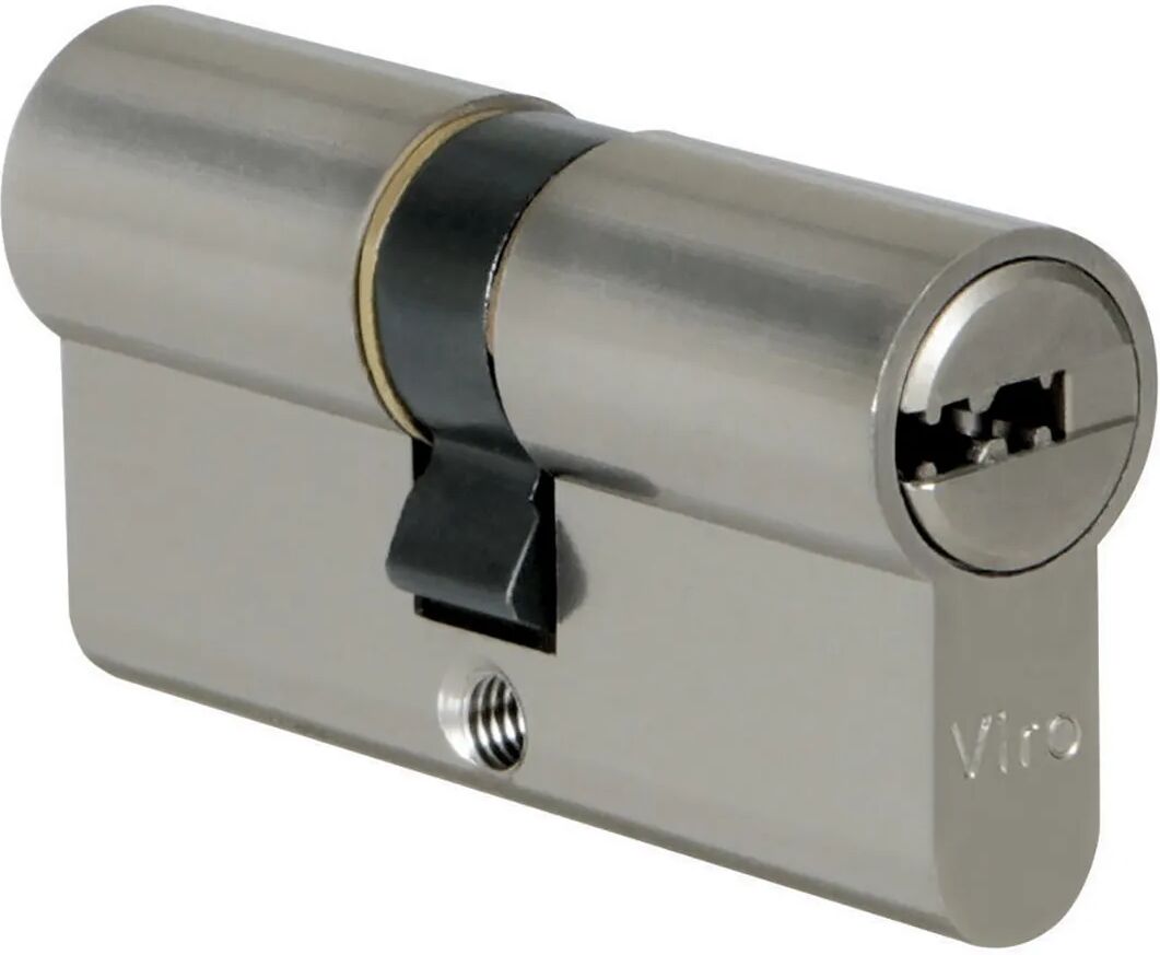 VIRO Cilindro Sicurezza  Profilo Europeo Misura 66 = 31+35 Mm Nichelato