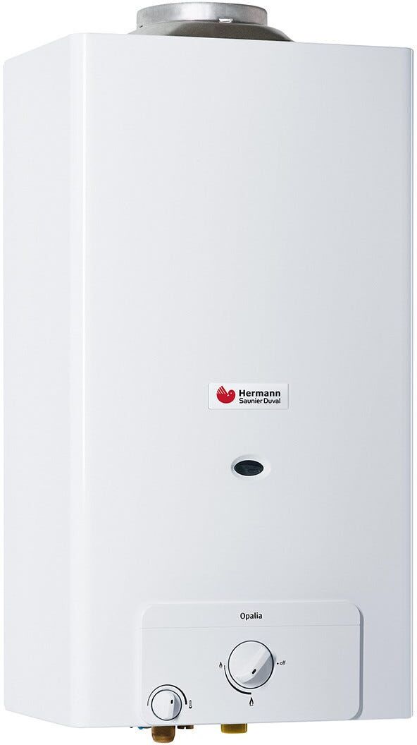 HERMANN SAUNIER DUVAL Scaldabagno Gas  Opalia C 14/1 Lix 14 L Camera Aperta Gpl HERMANN SAUNIER DUVAL Scaldabagno Gas  Opalia C 14/1 Lix 14 L Camera Aperta Gpl