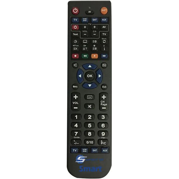 tecnomat telecomando hd universale per tv - sat hd - vcr - dvd - aux