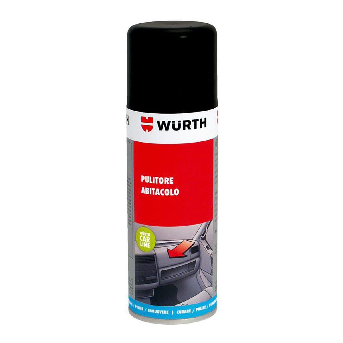 Pulitore Professionale Abitacolo Wurth Spray 200 Ml