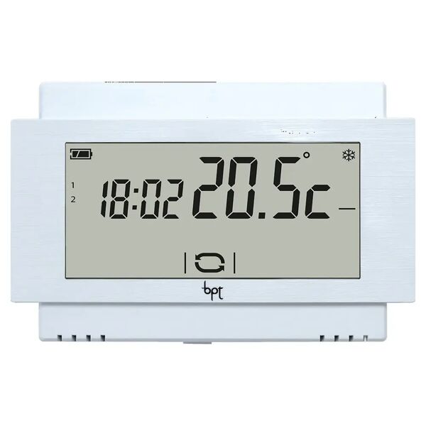 tecnomat termostato bpt ta500 touch da parete colore bianco