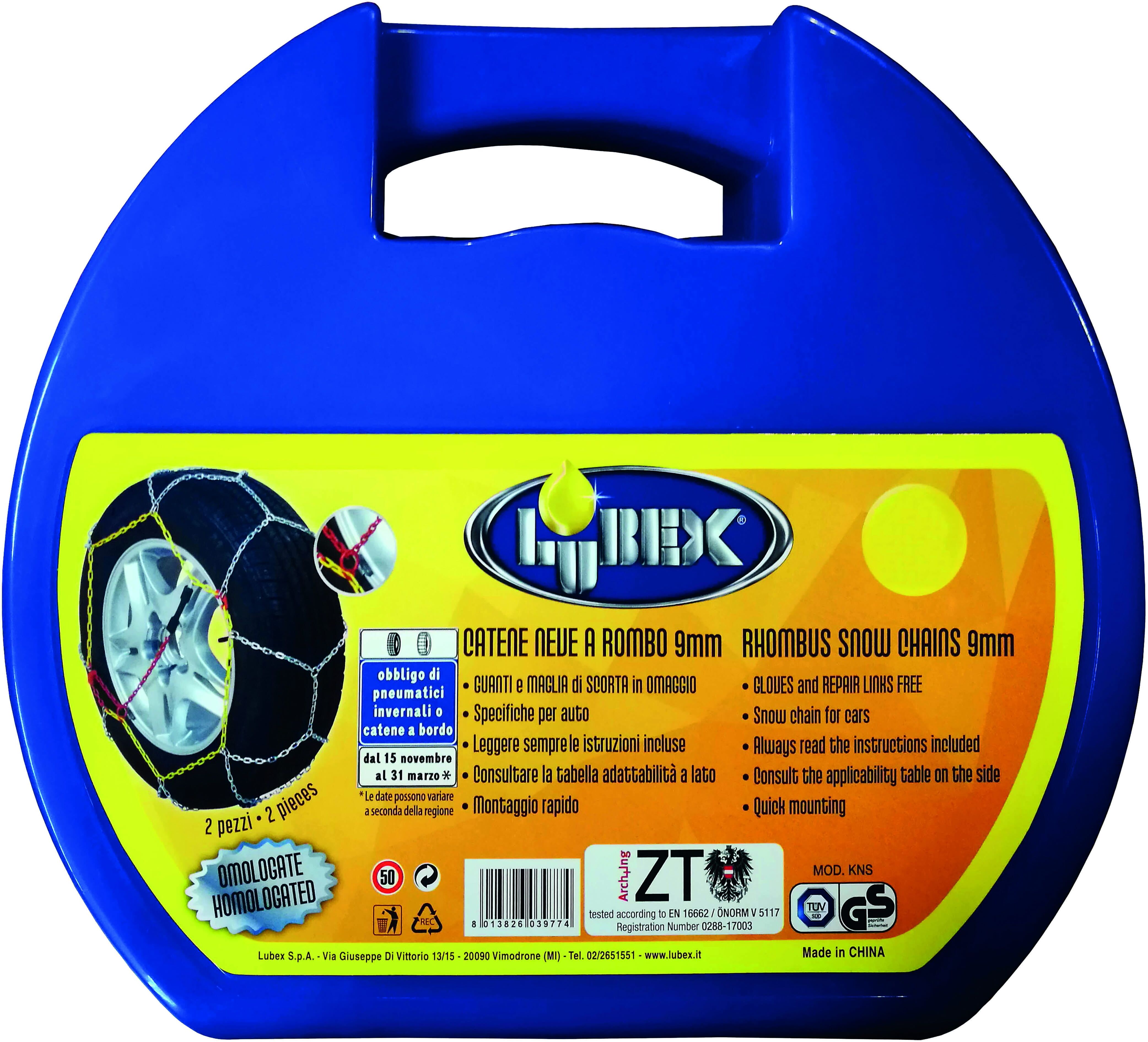 Catene Neve 9 Mm Omologate Gruppo 9 Catene Neve 9 Mm Omologate Gruppo 9