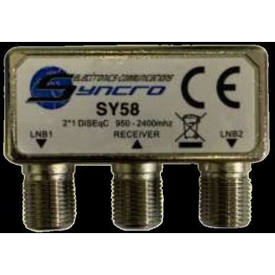 Tecnomat SWITCH DISEQC 2 INPUT 1 OUT Tecnomat SWITCH DISEQC 2 INPUT 1 OUT