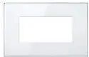 4BOX Placca  4 Moduli Compatibile Vimar Con Supporti Plana Arke  Eikon In Metacrilato Bianco 4BOX Placca  4 Moduli Compatibile Vimar Con Supporti Plana Arke  Eikon In Metacrilato Bianco
