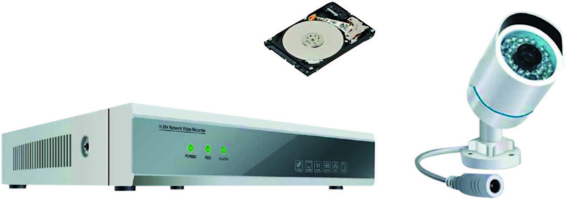 PROXE Kit  Powerline Con Nvr P2p 4 Canali + Hd Sata 500 Gb + 1 Telecamera Da 1 Megapixel PROXE Kit  Powerline Con Nvr P2p 4 Canali + Hd Sata 500 Gb + 1 Telecamera Da 1 Megapixel