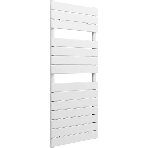 lazzarini termoarredo palermo 1213x500 mm (hxl) interasse 450 mm 590 w dritto bianco sabbiato