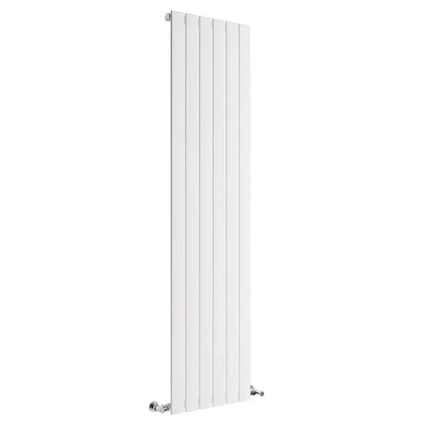 lazzarini radiatore   livorno 6 elementi acciaio l 459 mm h 1800 mm 848 watt bianco opaco