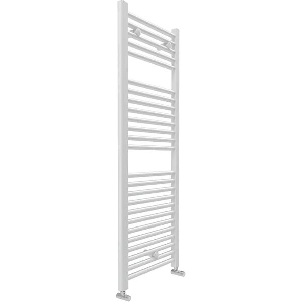 lazzarini termoarredo sanremo 1110x450 mm (hxl) interasse 400 mm 468 w dritto bianco