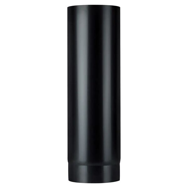 tecnomat tubo fumi save plus light Ø 130 mm l 500 nero porcellanato spessore 0,7 mm