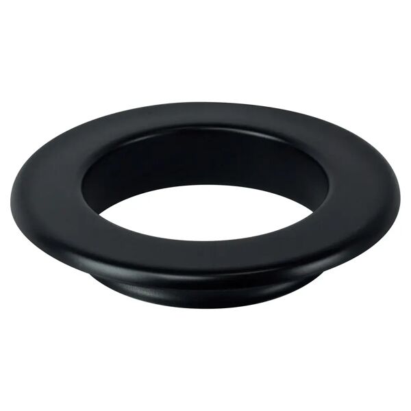 save fumisteria rosone a muro tubo fumi Ø 150 mm nero spessore 1,2 mm