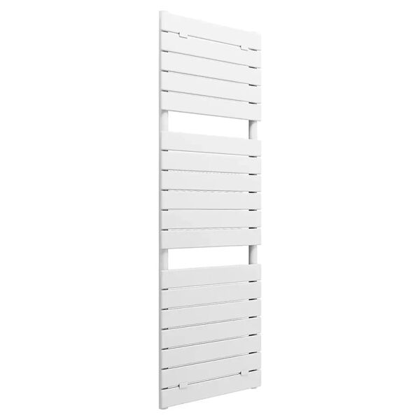 lazzarini termoarredo palermo 1512x500 mm (hxl) interasse 450 mm 727 w dritto bianco sabbiato