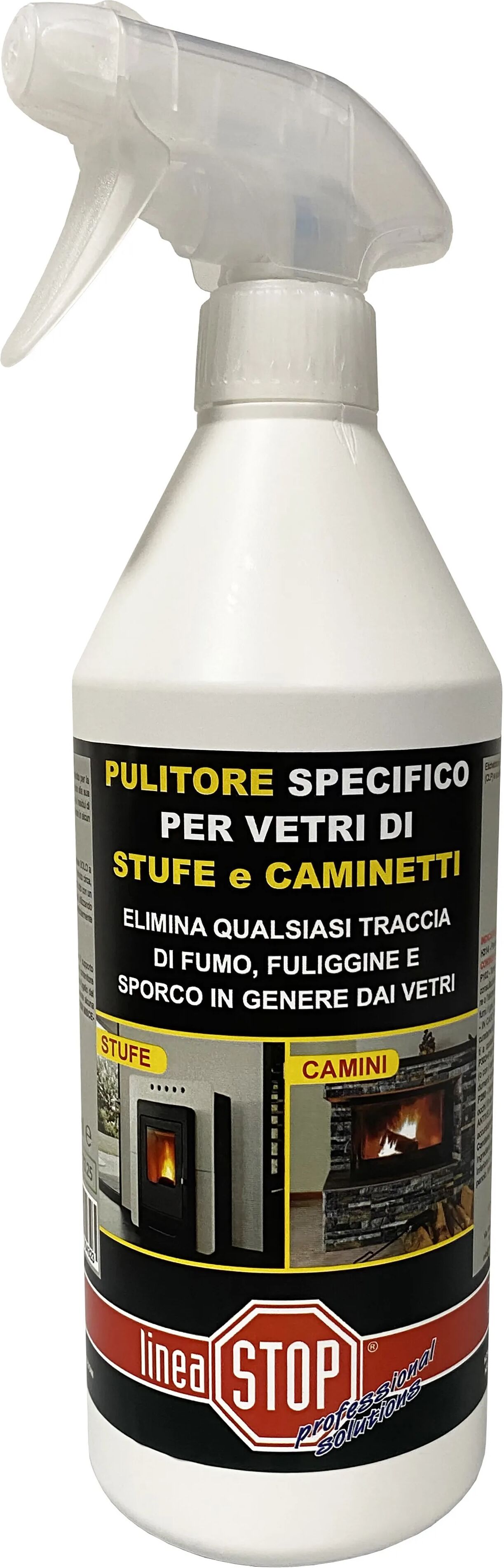 dixi pulitore  0,75l vetri stufe  e caminetti