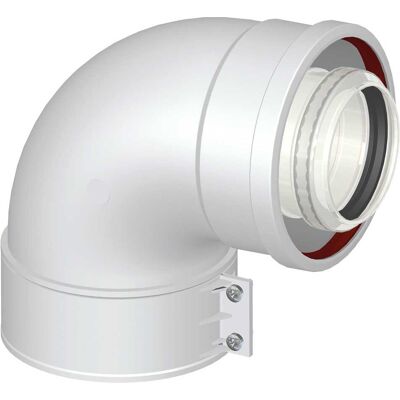 Tecnomat Partenza Curva Coassiale Ø 60/100 mm - Componente Riscaldamento Tecnomat Partenza Curva Coassiale Ø 60/100 mm - Componente Riscaldamento