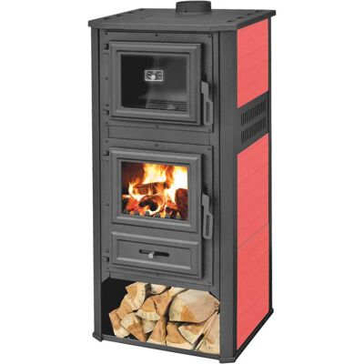 Blist STUFA LEGNA ROMA G 12,1 kW CON FORNO BORDEAUX Blist STUFA LEGNA ROMA G 12,1 kW CON FORNO BORDEAUX