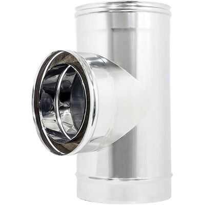 Tecnomat - Tee Inox 316-304 Ø80 - Tee Tecnomat - Tee Inox 316-304 Ø80 - Tee
