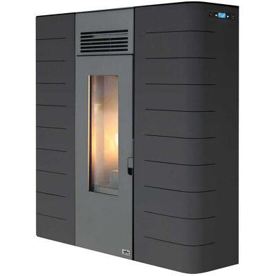 Adler STUFA PELLET IRIS 12 CANALIZZATA NERA ANTRACITE Adler STUFA PELLET IRIS 12 CANALIZZATA NERA ANTRACITE