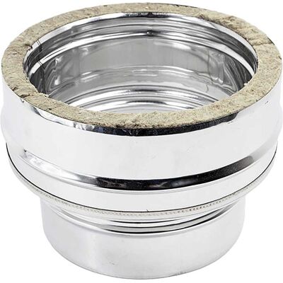 Tecnomat Monoparete Ø130 - Connettore Tecnomat Monoparete Ø130 - Connettore