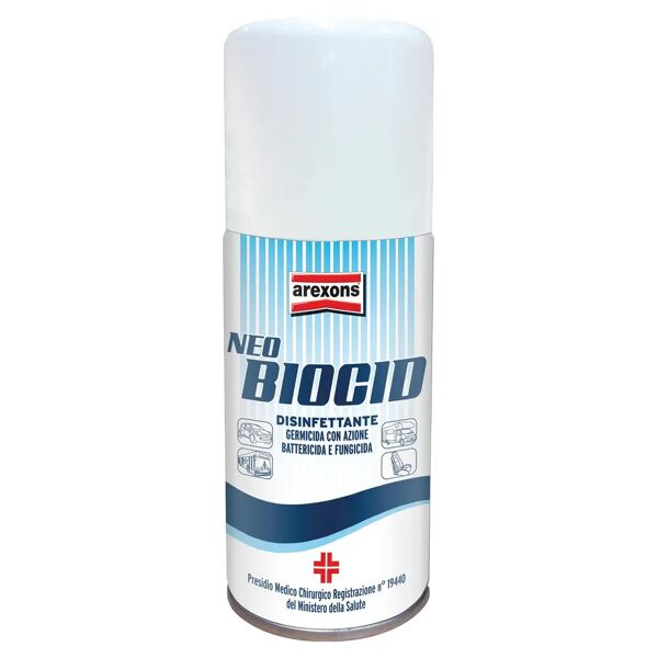 arexons disinfettante germicida  neo biocid spray 150 ml azione battericida funghicida