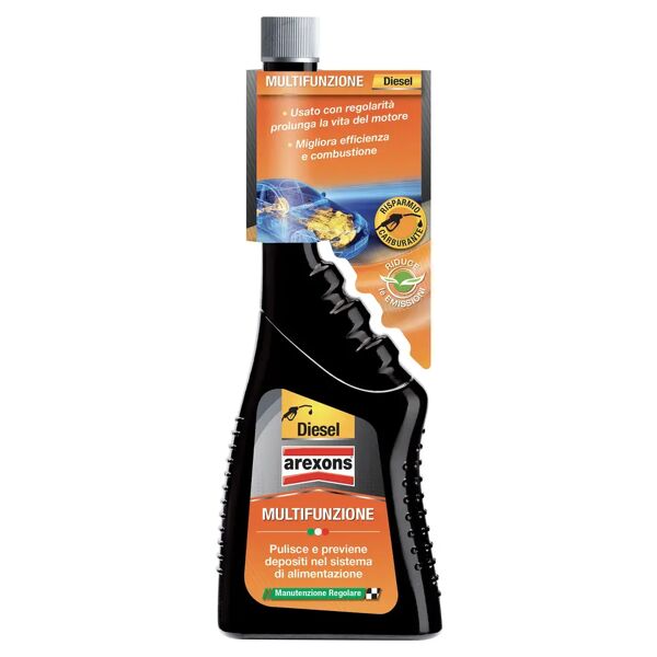 arexons additivo diesel  250 ml pulitore  multifunzione manutenzione regolare