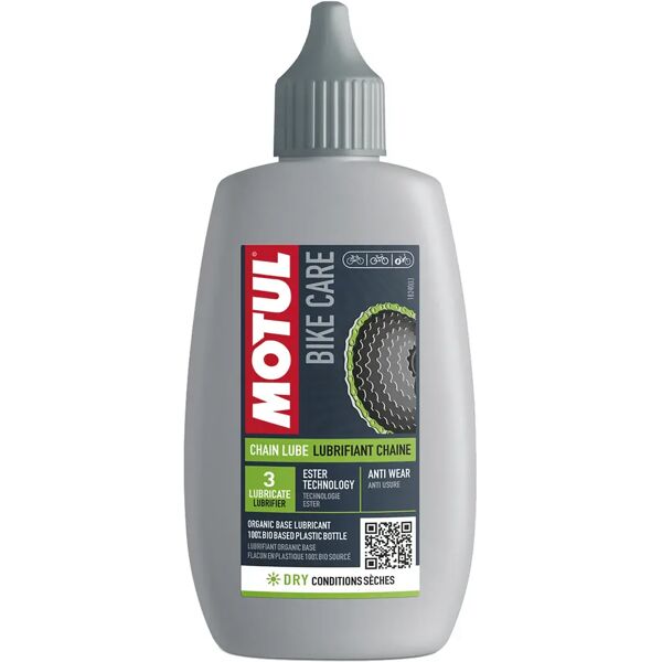 tecnomat lubrificante catene 100 ml motul bike dry condizioni asciutte per bici