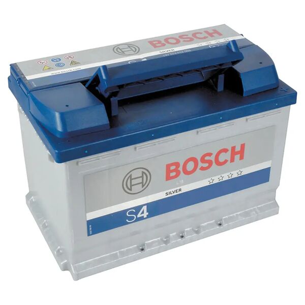 bosch batteria auto 74 ah  s4 spunto 680a 278x175x190 mm (lxpxh) peso 18 kg linea blu