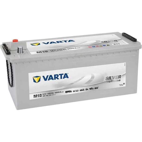 varta batteria autocarro 180 ah m18  spunto 1000ah 513x223x223 mm (lxpxh) peso 45,10 kg