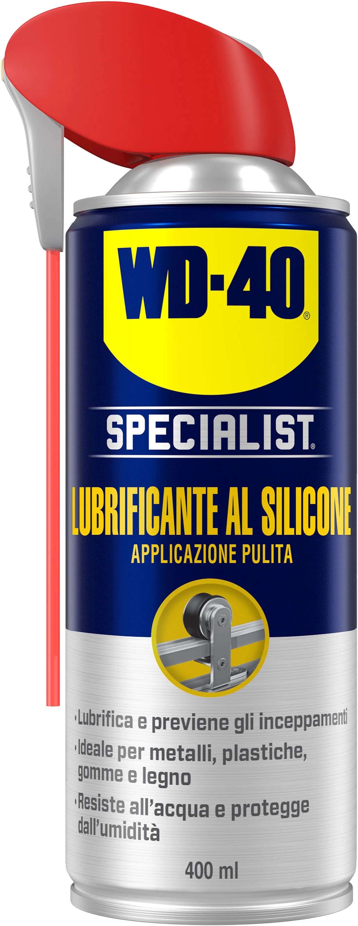 western digital lucidante al silicone spray 400 ml wd40 per moto specilist moto