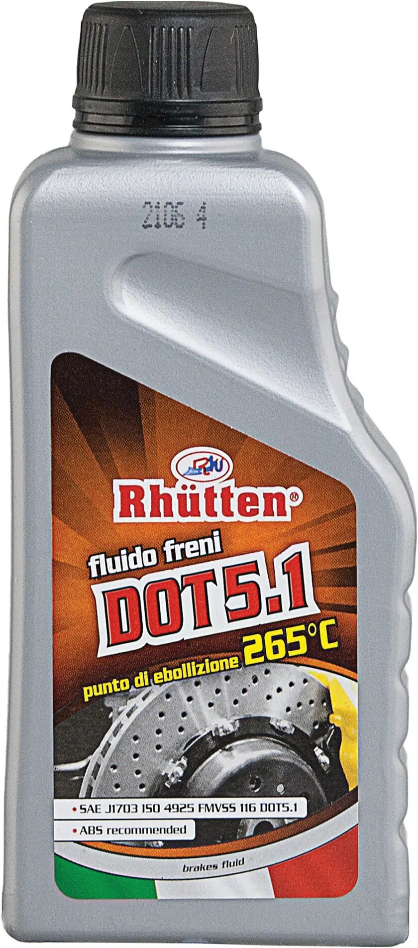 tecnomat fluido per freni 250 ml dot 5.1 rhutten