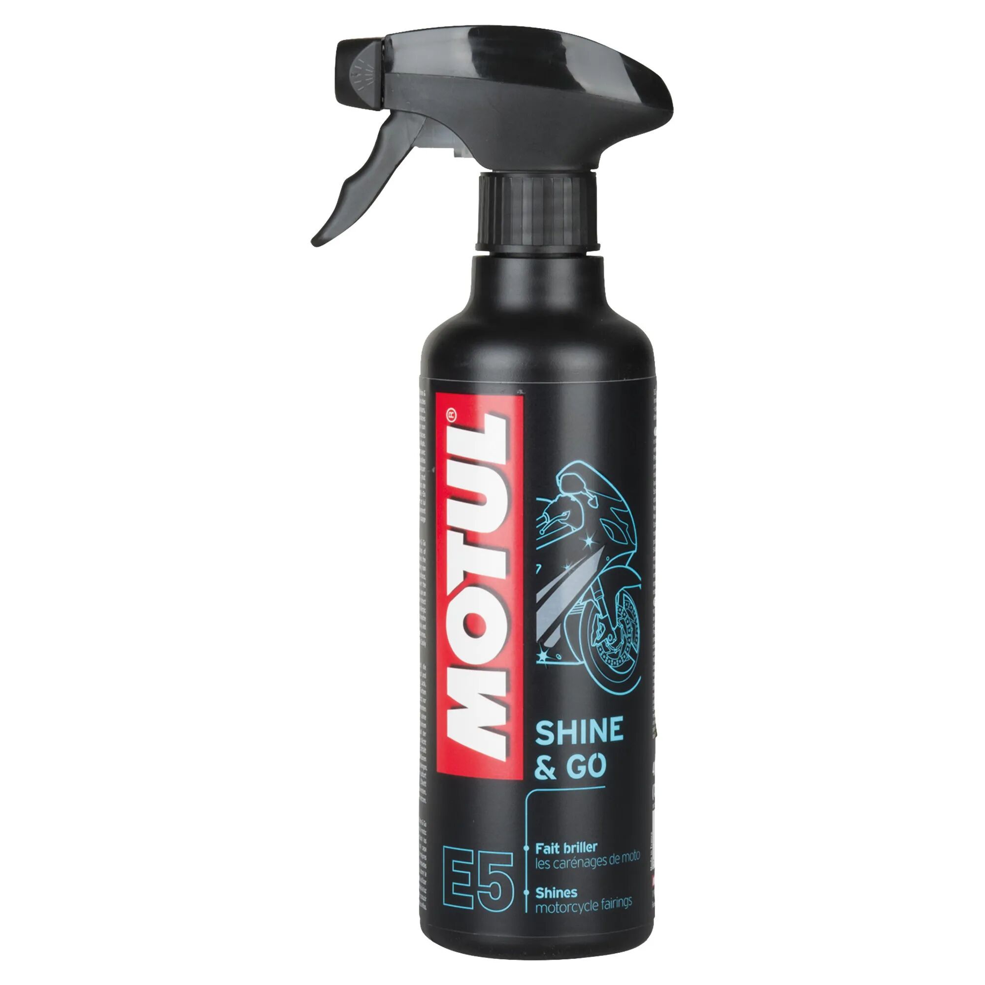 tecnomat lucidante per superfici verniciate ed in plastica 400 ml motul e5 - shine & go