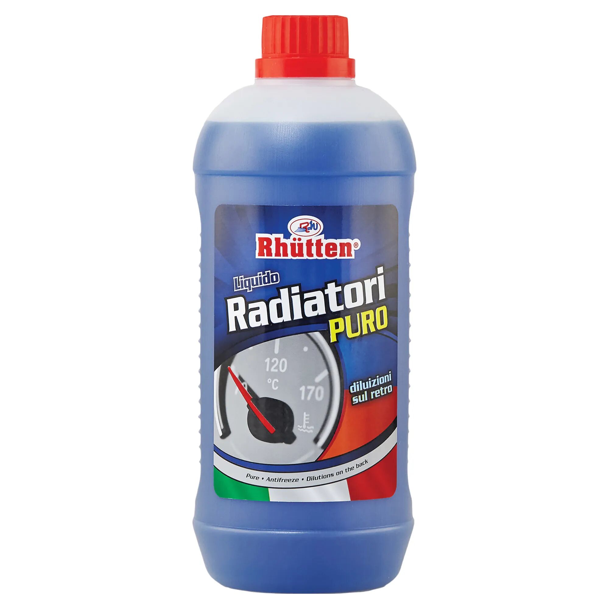 tecnomat liquido radiatore puro blu rhutten -37° 1l concentrato