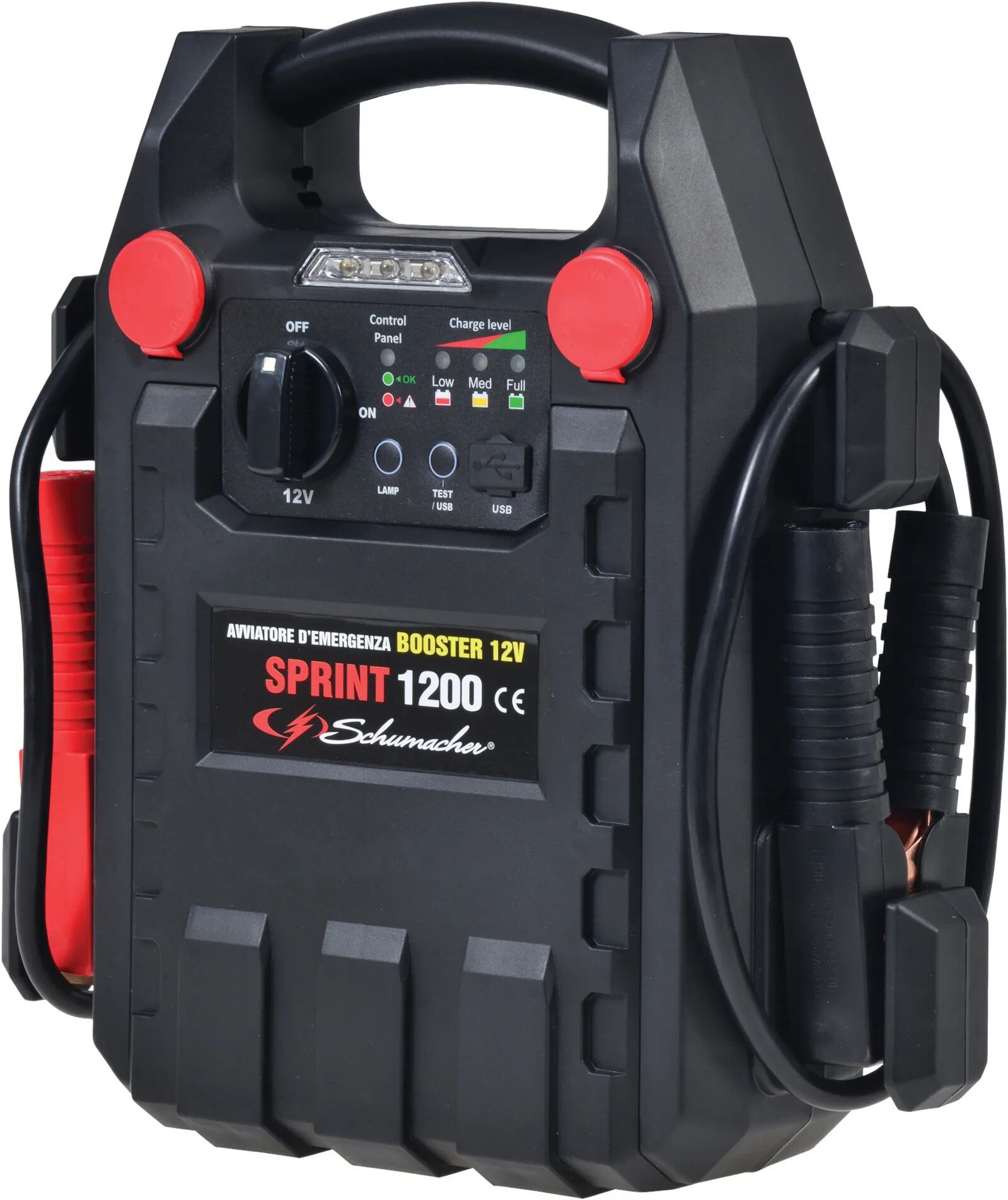 tecnomat booster avviatore d'emergenza 12-24 v