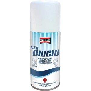 Arexons DISINFETTANTE GERMICIDA NEO BIOCID SPRAY 150 ml AZIONE BATTERICIDA FUNGHICIDA Arexons DISINFETTANTE GERMICIDA NEO BIOCID SPRAY 150 ml AZIONE BATTERICIDA FUNGHICIDA