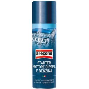 Arexons STARTER AVVIATORE PER MOTORI SPRAY 200 ml PER DIESEL E BENZINA Arexons STARTER AVVIATORE PER MOTORI SPRAY 200 ml PER DIESEL E BENZINA
