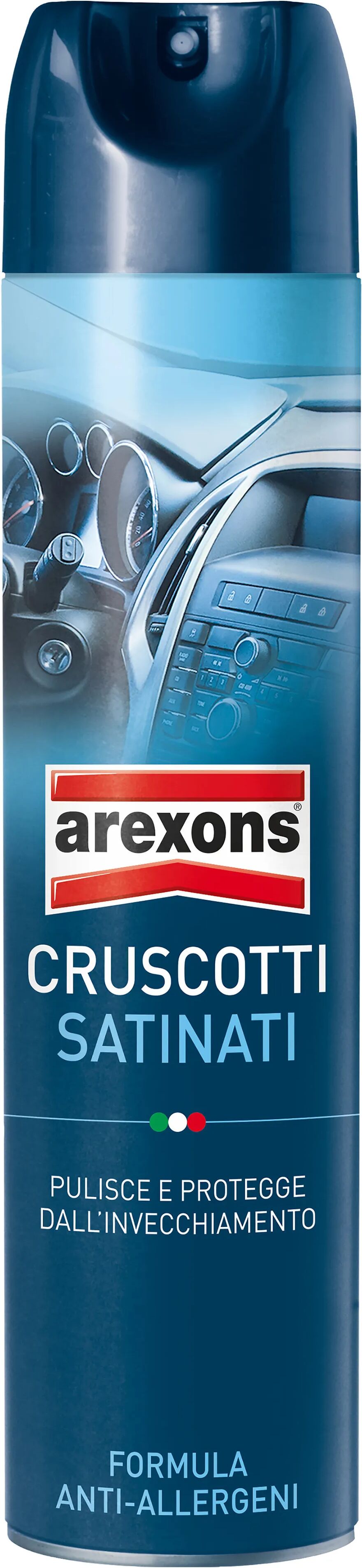 Arexons PULITORE CRUSCOTTI AUTO SATINATI SPRAY 600 ml CON ANTI ALLERGENI