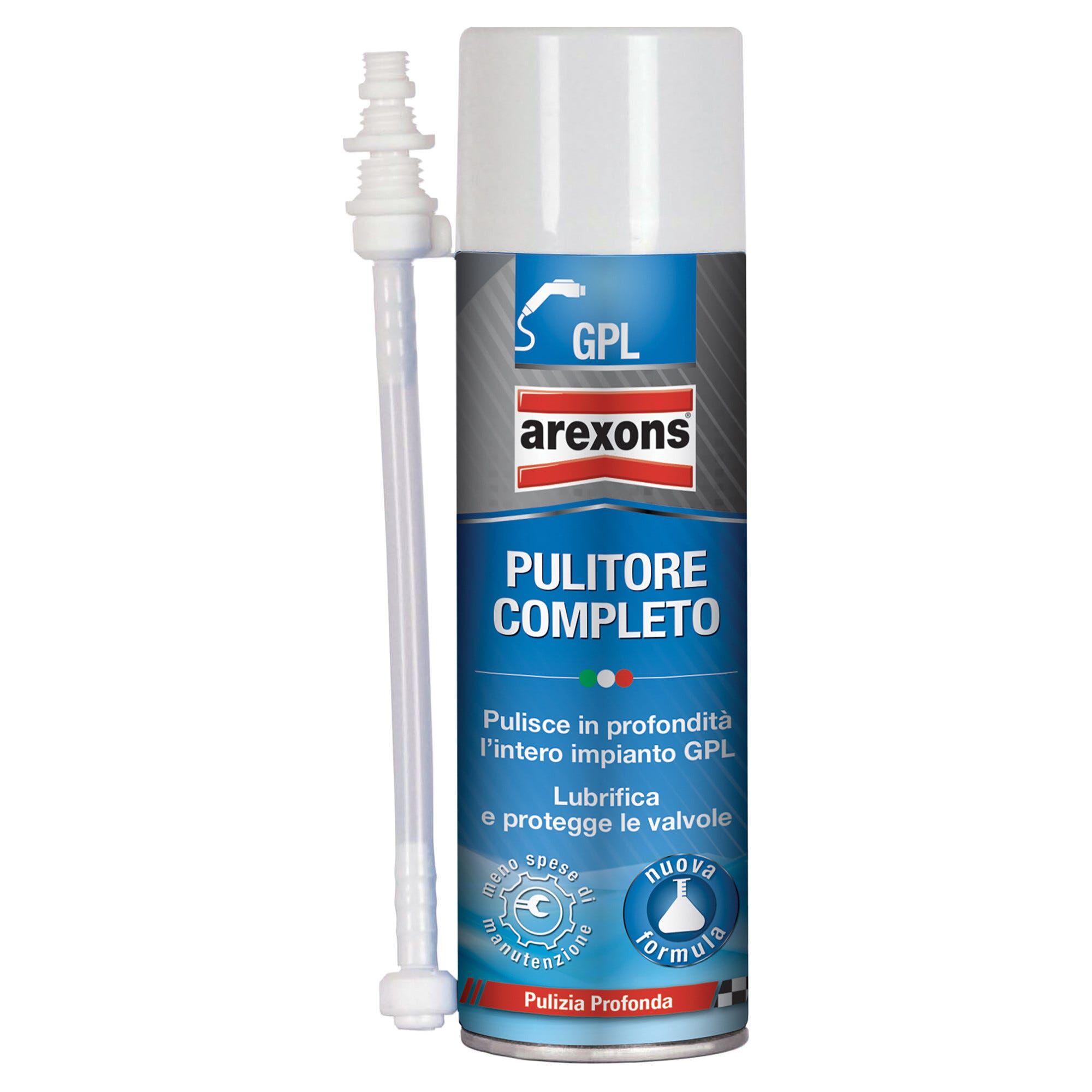 Arexons ADDITIVO GPL 120 ml PULITORE COMPLETO SISTEMA ALIMENTAZIONE