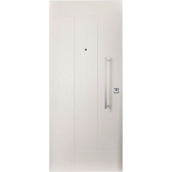 abitaly porta blindata new jersey classe 3  apertura spinta a sinistra  l90xh210 cm