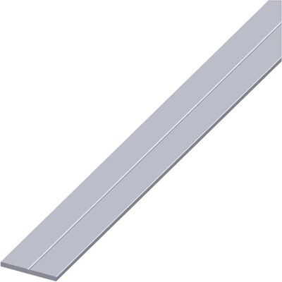 Barra Alluminio Naturale 15,5x2mm Alfer - Barra in Alluminio Barra Alluminio Naturale 15,5x2mm Alfer - Barra in Alluminio