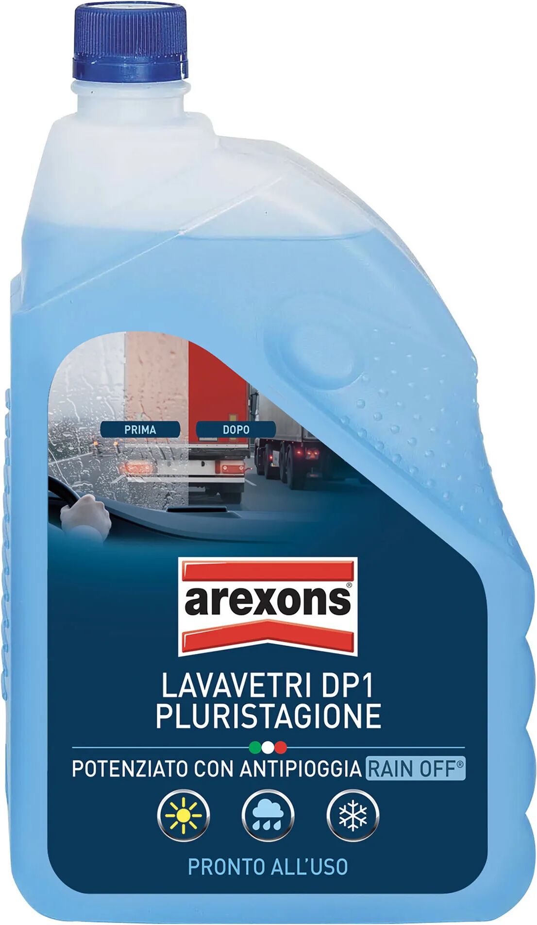 Arexons LIQUIDO TERGIVETRO ANTIPIOGGIA 2l DP1 PLURISTAGIONE PRONTO USO