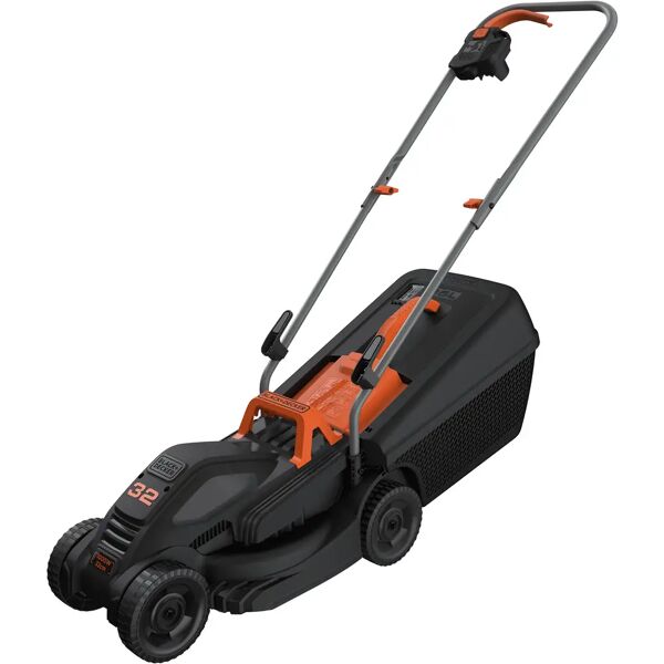 black & decker tosaerba elettrico 1000 w b&d bemw351-qs taglio 32 cm capacita' cesto raccolta 30 l