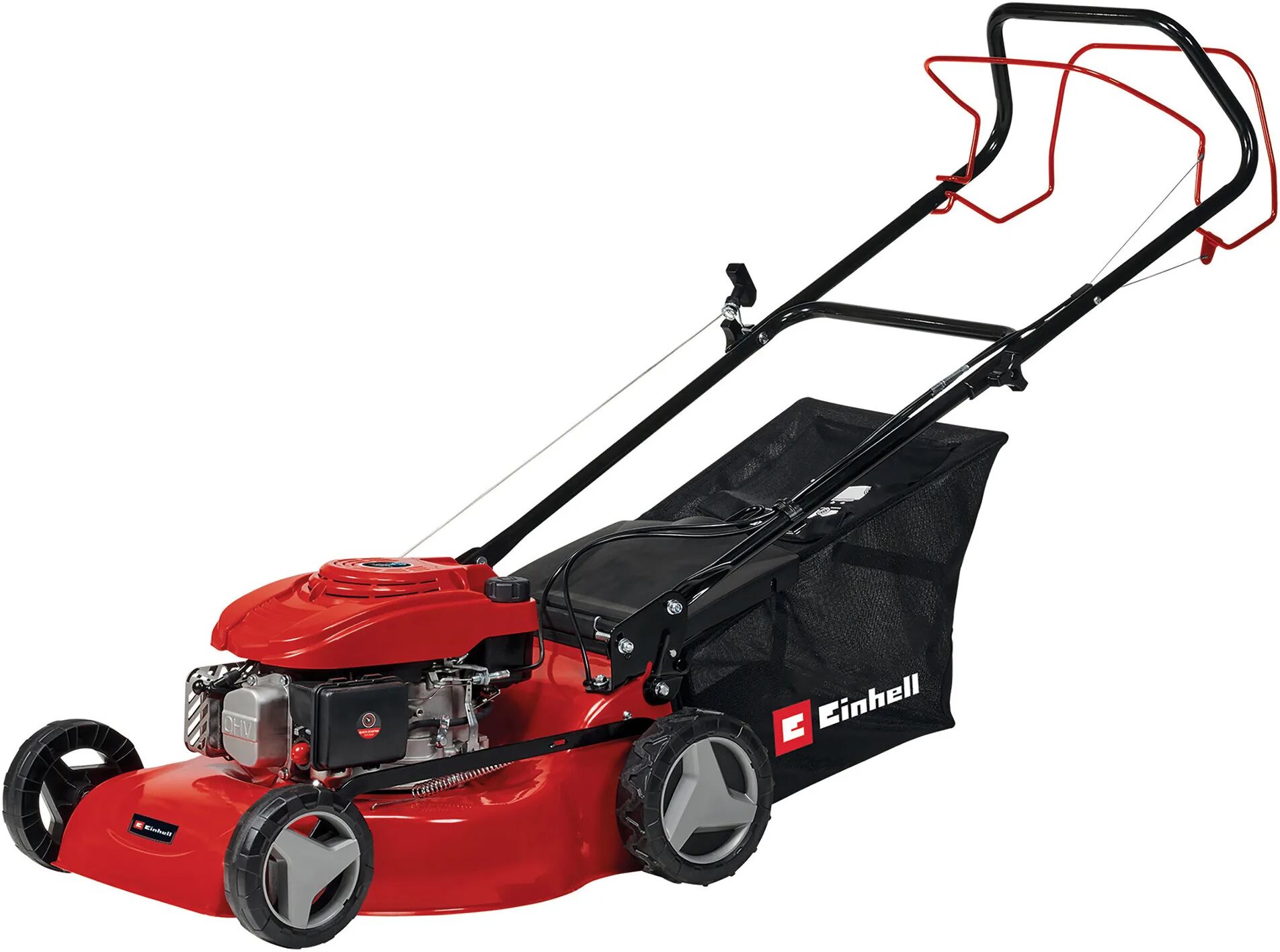 einhell_italia tosaerba semovente 146 cc einhell  gc-pm 46/4 s taglio 46 cm sacco raccolta 50 l