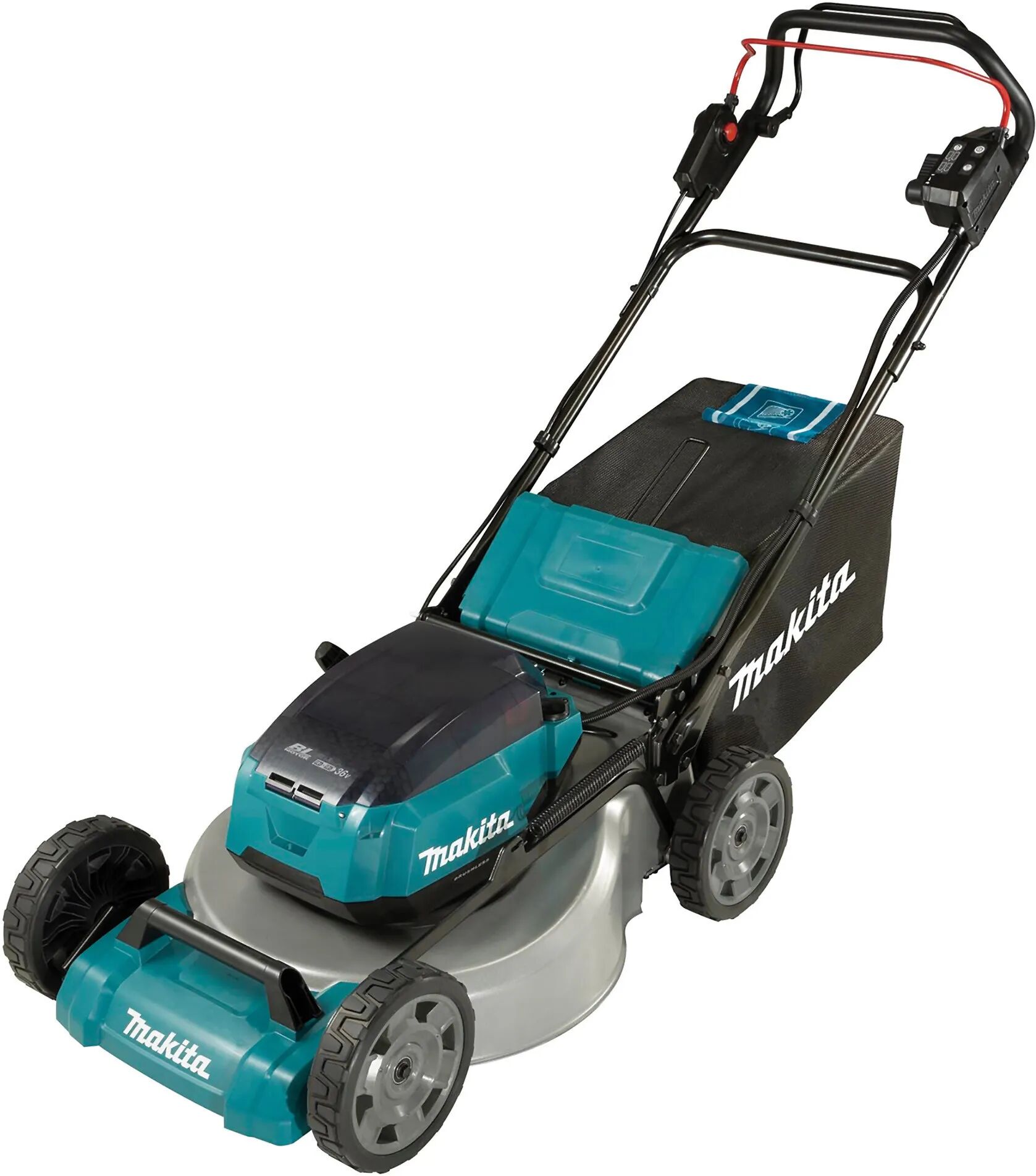 makita tosaerba batteria 36 v  dlm462z taglio 46 cm 3 in 1 corpo macchina peso 35,3 kg