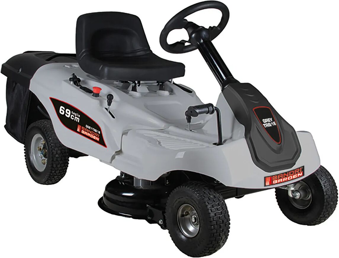 sandrigarden minirider 48v  sggrey-trb/16 batteria 20,8 ah taglio 69 cm scarico posteriore