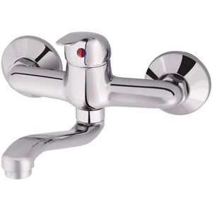 Aquapro MISCELATORE LAVELLO A PARETE SOLE CROMO CARTUCCIA CERAMICA Ø 35 mm Aquapro MISCELATORE LAVELLO A PARETE SOLE CROMO CARTUCCIA CERAMICA Ø 35 mm
