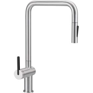 Deante MISCELATORE LAVELLO TUXON ACCIAIO SPAZZOLATO BOCCA ALTA A SQUADRA DOCCETTA ESTRAIBILE Deante MISCELATORE LAVELLO TUXON ACCIAIO SPAZZOLATO BOCCA ALTA A SQUADRA DOCCETTA ESTRAIBILE