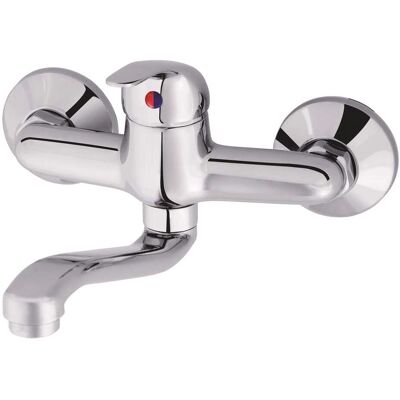 Tecnomat - Miscelatore Lavello A Parete Sole - Faucet Tecnomat - Miscelatore Lavello A Parete Sole - Faucet