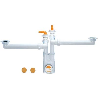 Lira SIFONE LAVELLO SPAZIO 2 NT BOX 1''1/2 CANOTTO Ø 40 mm Lira SIFONE LAVELLO SPAZIO 2 NT BOX 1''1/2 CANOTTO Ø 40 mm