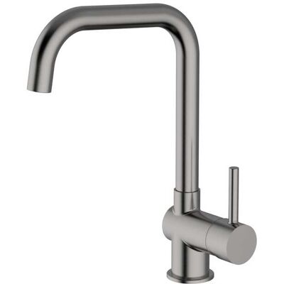 Teorema MISCELATORE LAVELLO SIERRA NICKEL SPAZZOLATO BOCCA A SQUADRA CARTUCCIA Ø 35 mm Teorema MISCELATORE LAVELLO SIERRA NICKEL SPAZZOLATO BOCCA A SQUADRA CARTUCCIA Ø 35 mm