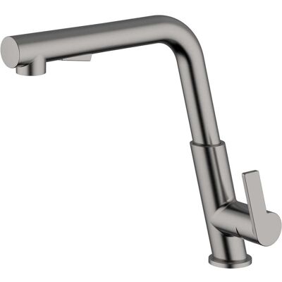 Teorema MISCELATORE LAVELLO PISA NICKEL BOCCA ALTA SQUADRA DOCCETTA ESTRAIBILE CARTUCCIA Ø25mm Teorema MISCELATORE LAVELLO PISA NICKEL BOCCA ALTA SQUADRA DOCCETTA ESTRAIBILE CARTUCCIA Ø25mm