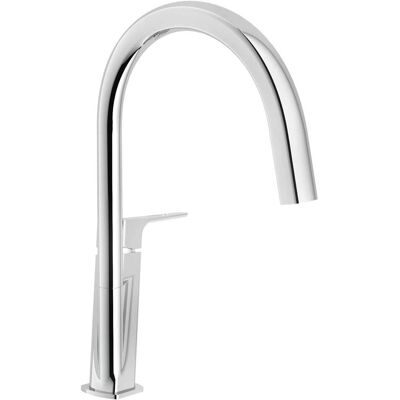 Nobili MISCELATORE LAVELLO ACQUARIO CROMO BOCCA ALTA E DOCCETTA ESTRAIBILE CARTUCCIA ø28 mm Nobili MISCELATORE LAVELLO ACQUARIO CROMO BOCCA ALTA E DOCCETTA ESTRAIBILE CARTUCCIA ø28 mm
