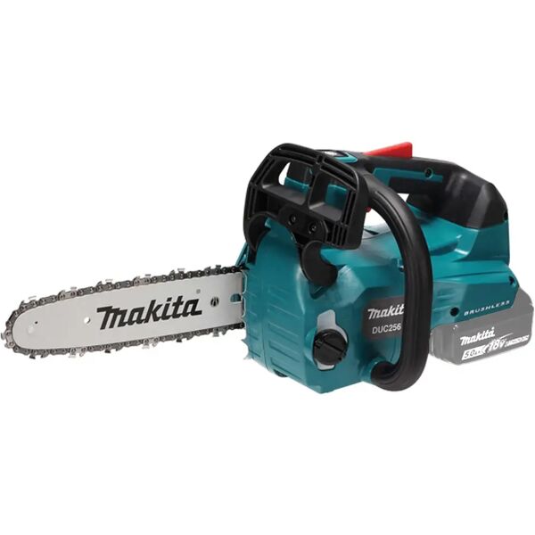 makita motosega a batteria potatura 36v   duc256z barra 25 cm corpo macchina peso 3,3 kg